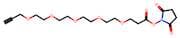 Propargyl-PEG5-NHS ester