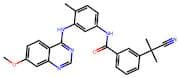 3-(2-Cyanopropan-2-yl)-N-(3-((7-methoxyquinazolin-4-yl)amino)-4-methylphenyl)benzamide