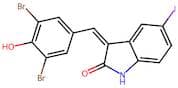 3-(3,5-Dibromo-4-hydroxybenzylidene)-5-iodoindolin-2-one