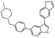 3-(1H-Indol-5-yl)-5-(4-((4-methylpiperazin-1-yl)methyl)phenyl)-1H-pyrrolo[2,3-b]pyridine