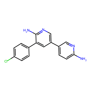 5-(4-Chlorophenyl)-[3,3'-bipyridine]-6,6'-diamine