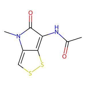 Thiolutin from Streptomyces luteosporeus