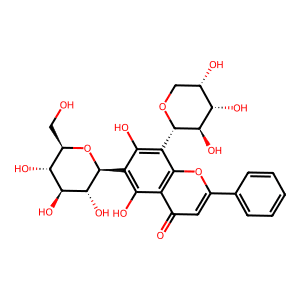 Chrysin 6-C-glucoside 8-C-arabinoside
