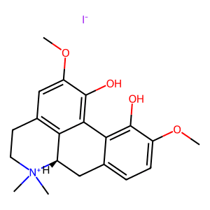 (+)-Magnoflorine iodide