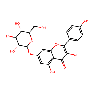 Kaempferol-7-O-β-D-glucopyranoside