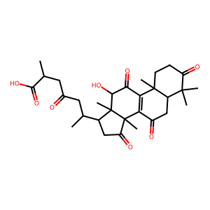 Deacetyl ganoderic acid F