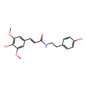 N-trans-Sinapoyltyramine