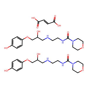 Xamoterol hemifumarate
