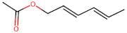 (2E,4E)-hexa-2,4-dien-1-yl acetate