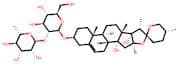 Ophiogenin 3-O-α-L-rhamnopyranosyl-(1→2)-β-D-glucopyranoside