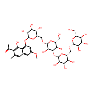 Torachrysone tetraglucoside