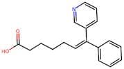 (6Z)-7-Phenyl-7-(3-Pyridinyl)-6-Heptenoic Acid