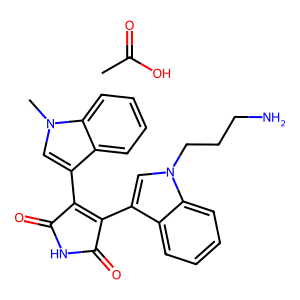 Bisindolylmaleimide VIII acetate