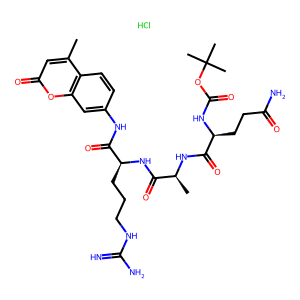 Boc-Gln-Ala-Arg-AMC hydrochloride