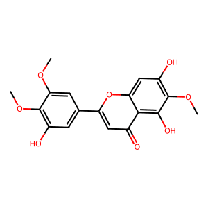 5,​7,​3'-​Trihydroxy-​6,​4',​5'-​trimethoxyflavone