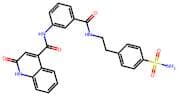4-QUinolinecarboxamide, N-[3-[[[2-[4-(aminosulfonyl)phenyl]ethyl]amino]carbonyl]phenyl]-1,2-dihydr…