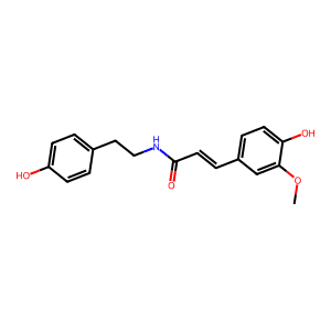 N-trans-Feruloyltyramine
