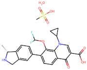 Garenoxacin mesylate hydrate