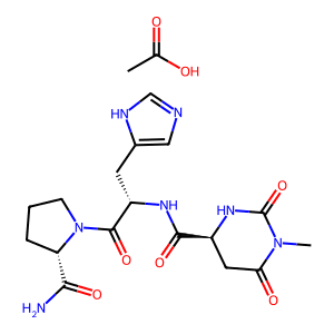 Taltirelin acetate