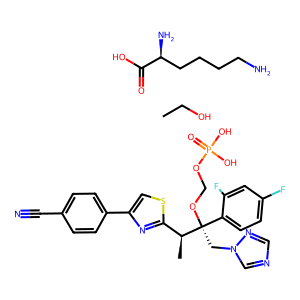 Fosravuconazole L-lysine ethanolate