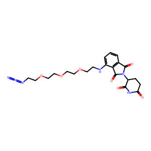 Pomalidomide 4'-PEG3-azide