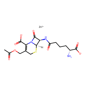 Cephalosporin C zinc salt