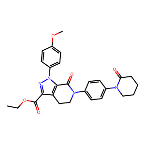 Ethyl 1-(4-methoxyphenyl)-7-oxo-6-(4-(2-oxopiperidin-1-yl)phenyl)-4,5,6,7-tetrahydro-1H-pyrazolo[3…