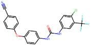 1-(4-Chloro-3-(trifluoromethyl)phenyl)-3-(4-(4-cyanophenoxy)phenyl)urea