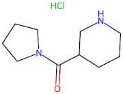 3-Piperidinyl(1-pyrrolidinyl)methanone HCl