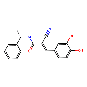 Tyrphostin B44, (+) enantiomer