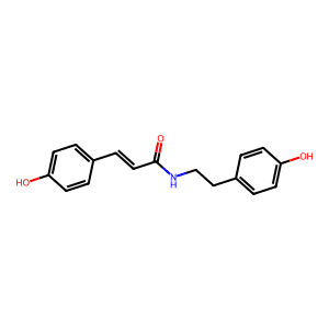 N-p-trans-Coumaroyltyramine