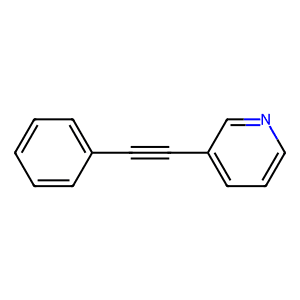 3-(2-phenylethynyl)pyridine