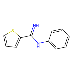 N-phenylthiophene-2-carboximidamide