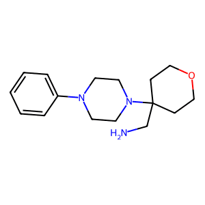 [4-(4-phenylpiperazin-1-yl)oxan-4-yl]methanamine
