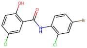 N-(4-bromo-2-chlorophenyl)-5-chloro-2-hydroxybenzamide