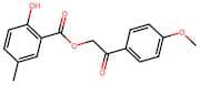 2-(4-methoxyphenyl)-2-oxoethyl 2-hydroxy-5-methylbenzoate