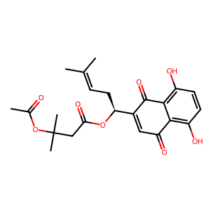 β-Acetoxyisovalerylshikonin
