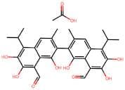 (R)-(-)-Gossypol acetic acid