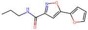 5-(2-furyl)-N-propylisoxazole-3-carboxamide