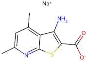 sodium 3-amino-4,6-dimethylthieno[2,3-b]pyridine-2-carboxylate