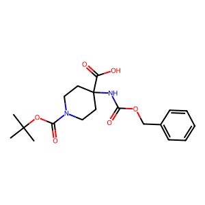 4-benzyloxycarbonylamino-piperidine-1,4-dicarboxylic acid mono-tert-butyl ester
