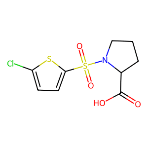1-[(5-Chloro-2-thienyl)sulfonyl]proline