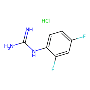 1-(2,4-difluorophenyl)guanidine hydrochloride