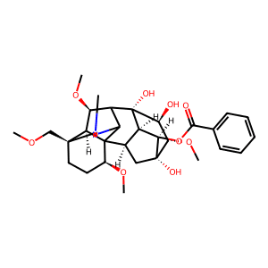 Benzoylhypaconine