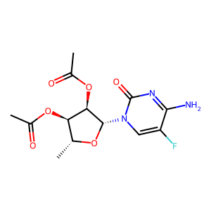 2′,3′-Di-O-acetyl-5′-deoxy-5-fluorocytidine
