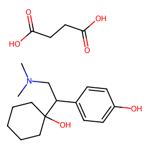 Desvenlafaxine succinate hydrate