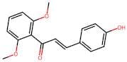 2-Propen-1-one, 1-(2,6-dimethoxyphenyl)-3-(4-hydroxyphenyl)-