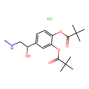 Dipivefrin hydrochloride