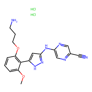 Prexasertib dihydrochloride