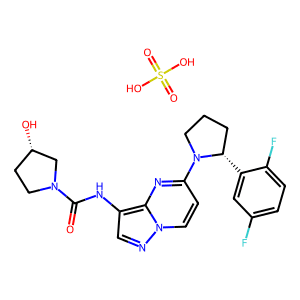 Larotrectinib sulfate